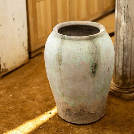 Blue urn